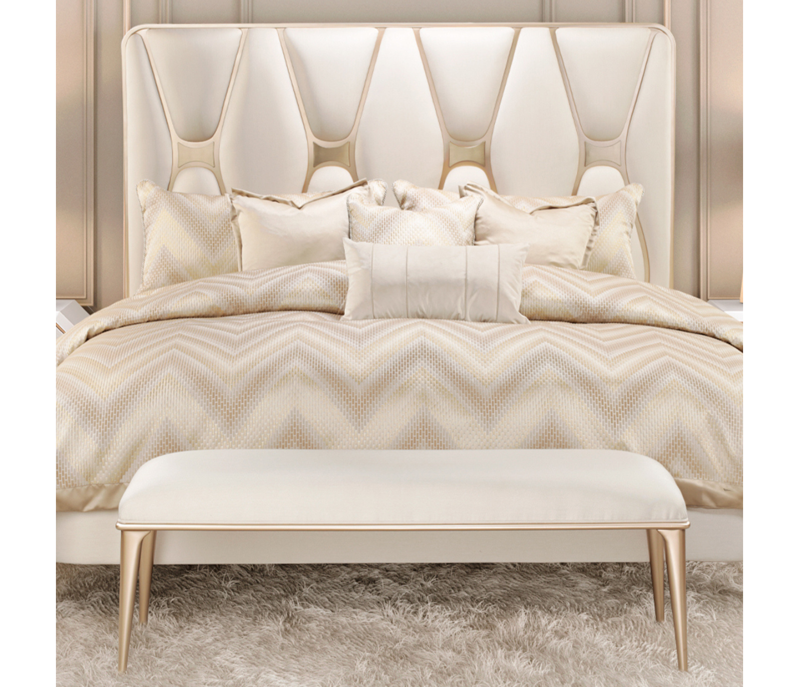 La Rachelle Bedroom Bench