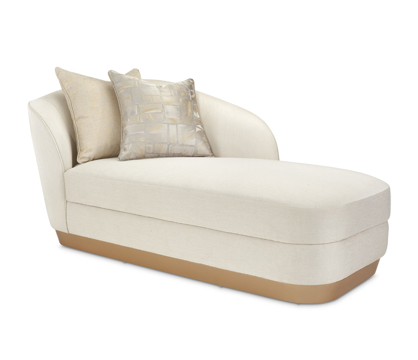 Champagne discount chaise lounge