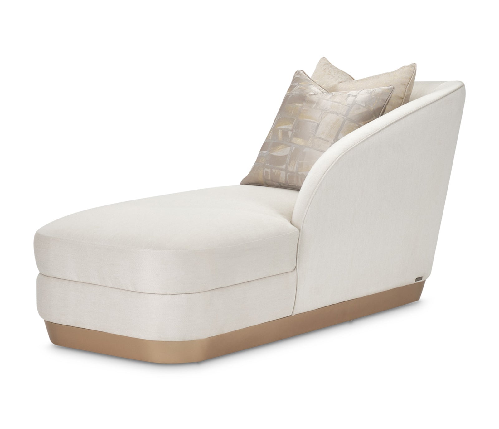 La Rachelle Chaise - Champagne Fabric