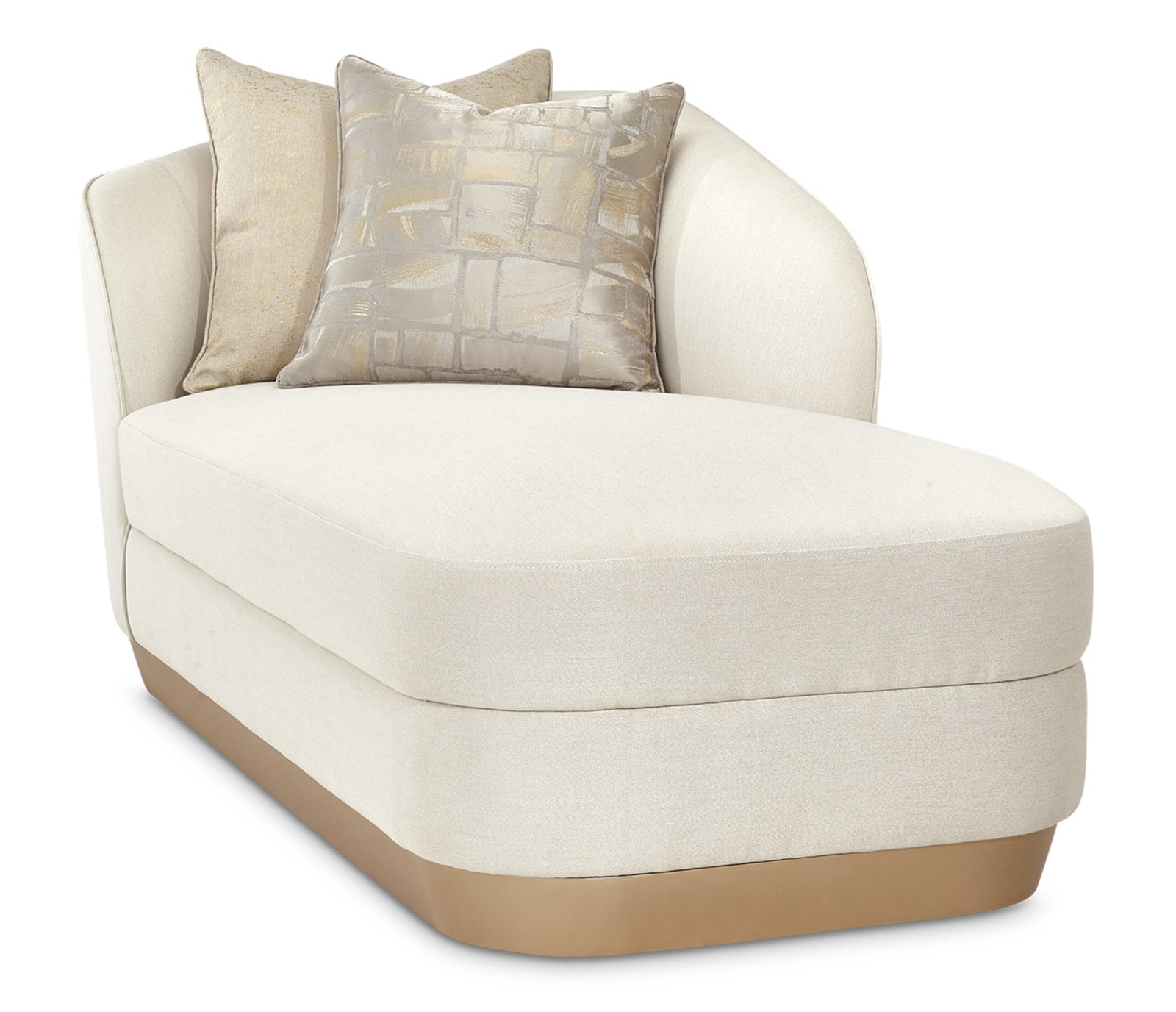 La Rachelle Chaise - Champagne Fabric