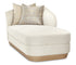 La Rachelle Chaise - Champagne Fabric