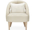 La Rachelle Flame Chair - Champagne Fabric