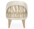 La Rachelle Flame Chair - Champagne Fabric