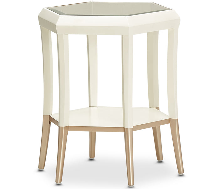La Rachelle Hexagon Accent Table