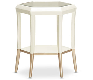 La Rachelle Hexagon Accent Table