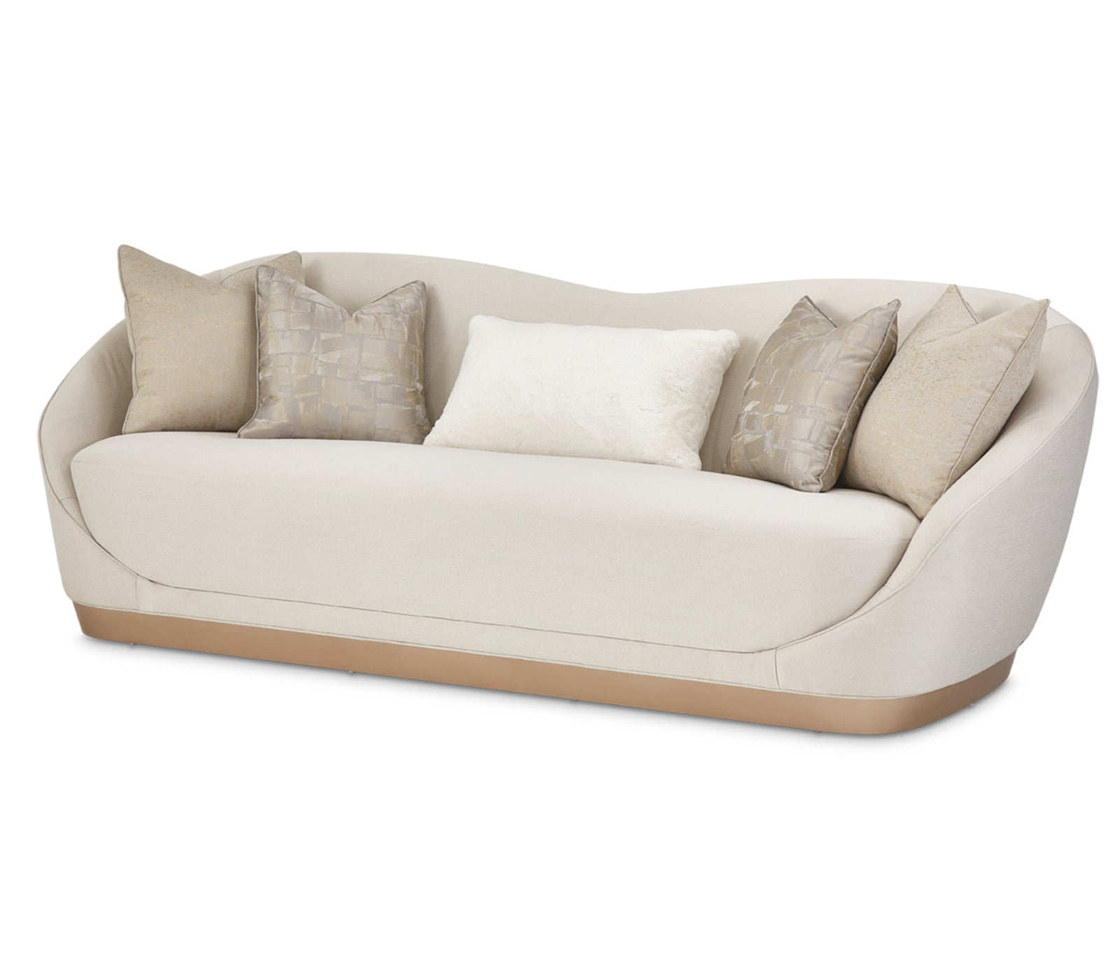 La Rachelle Sofa - Champagne Fabric