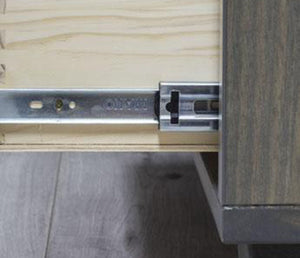 Metro One Drawer Nightstand - Grey