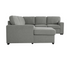 Myra 4 Piece Sectional w/ Pull-Out Sleeper - Dark Grey Fabric