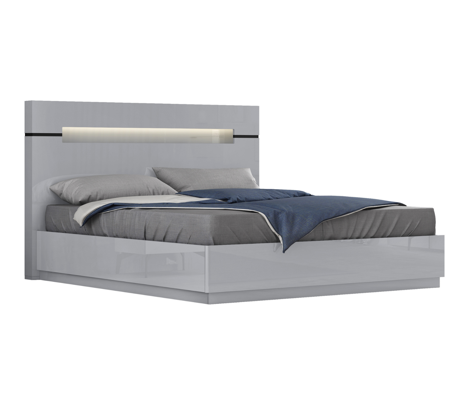 Nova Bed w/ LED Lights & Lift Storage