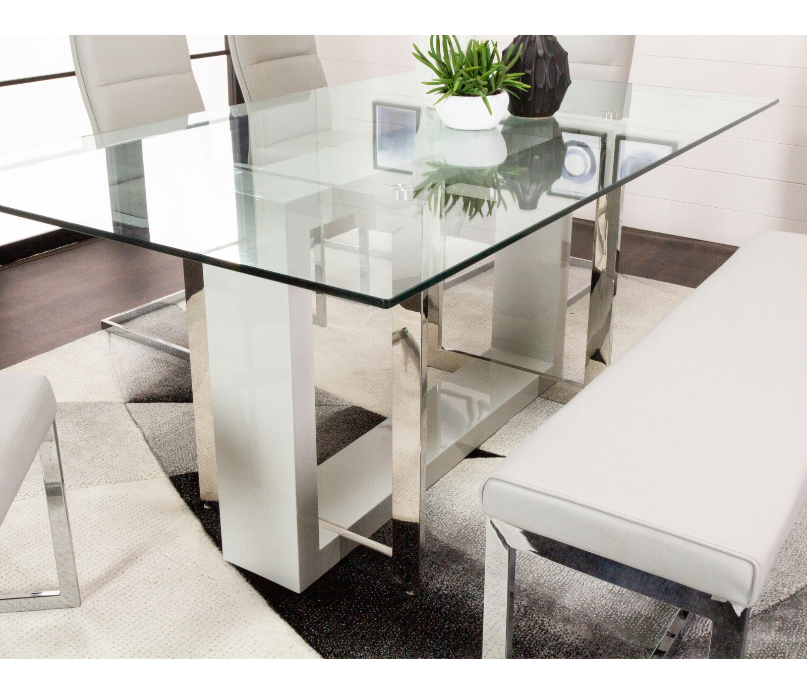 Olympia Dining Table - Grey