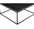 Onix Coffee Table - Square - Black/Black