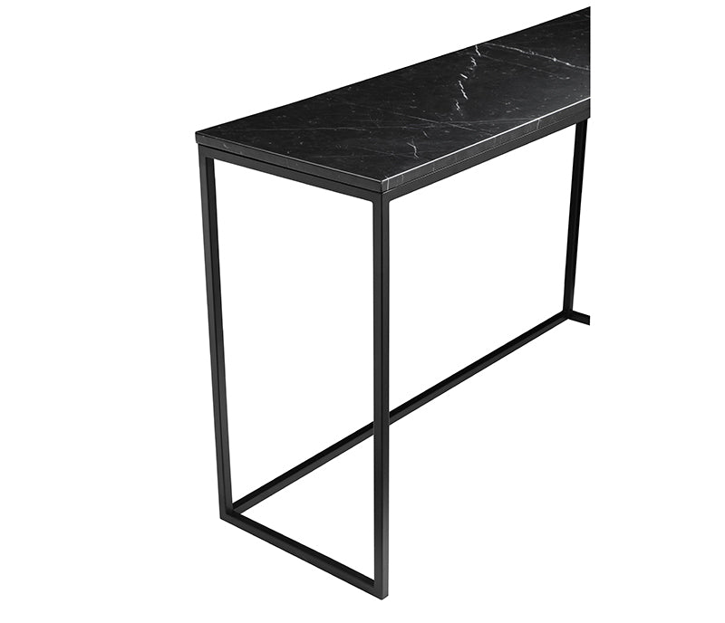 Onix Sofa Table - Black/Black