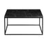 Onix Coffee Table - Square - Black/Black