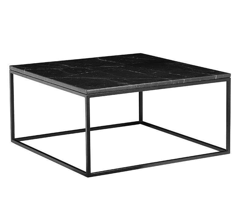 Onix Coffee Table - Square - Black/Black