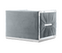 Palazzo Chair - Platinum Grey Velvet Fabric