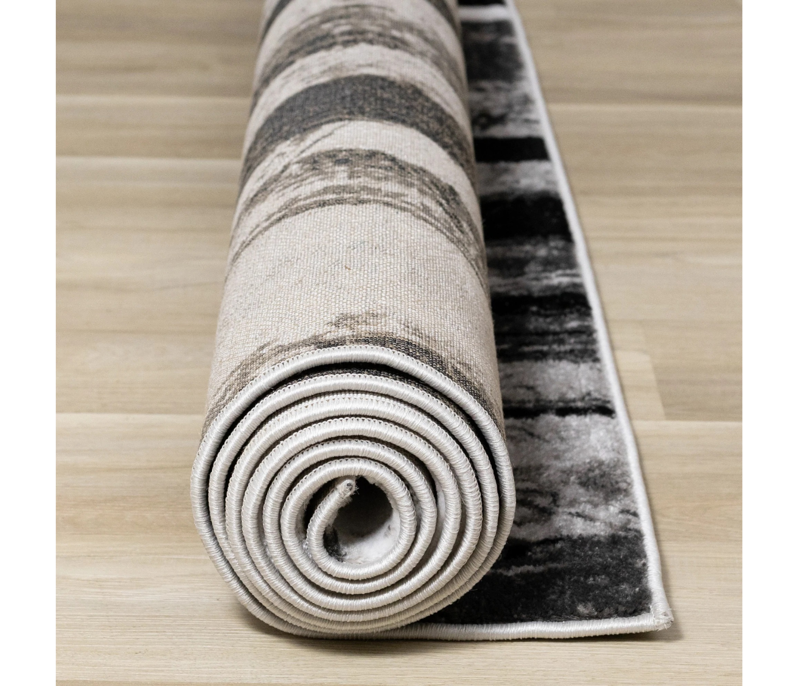 Platinum - Area Rug - Grey/White/Black