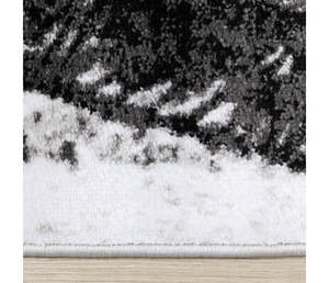 Platinum - Area Rug - Grey/White/Black