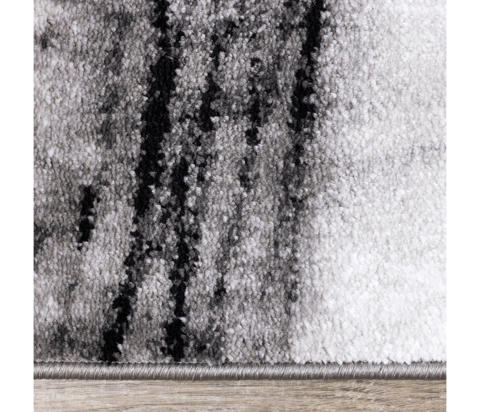 Platinum - Area Rug - White/Black