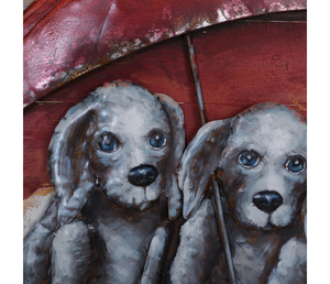 Puppies and Puddles Wall Art