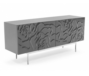Rose Buffet - Dark Grey