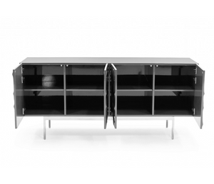 Rose Buffet - Dark Grey