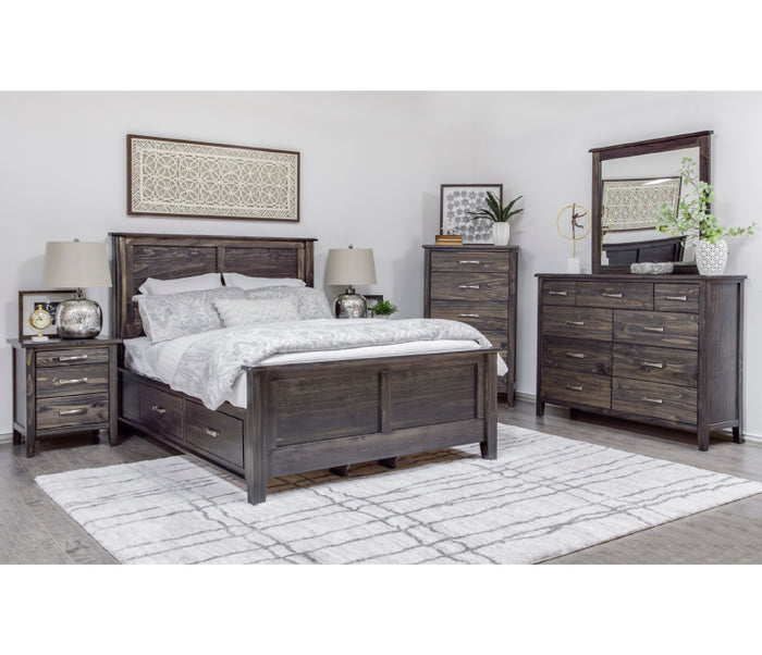 Scarlett Panel Storage Bed