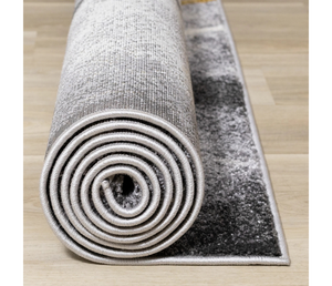 Soho - Area Rug - Grey / White / Gold