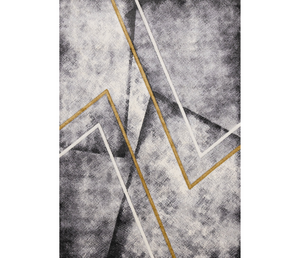 Soho - Area Rug - Grey / White / Yellow