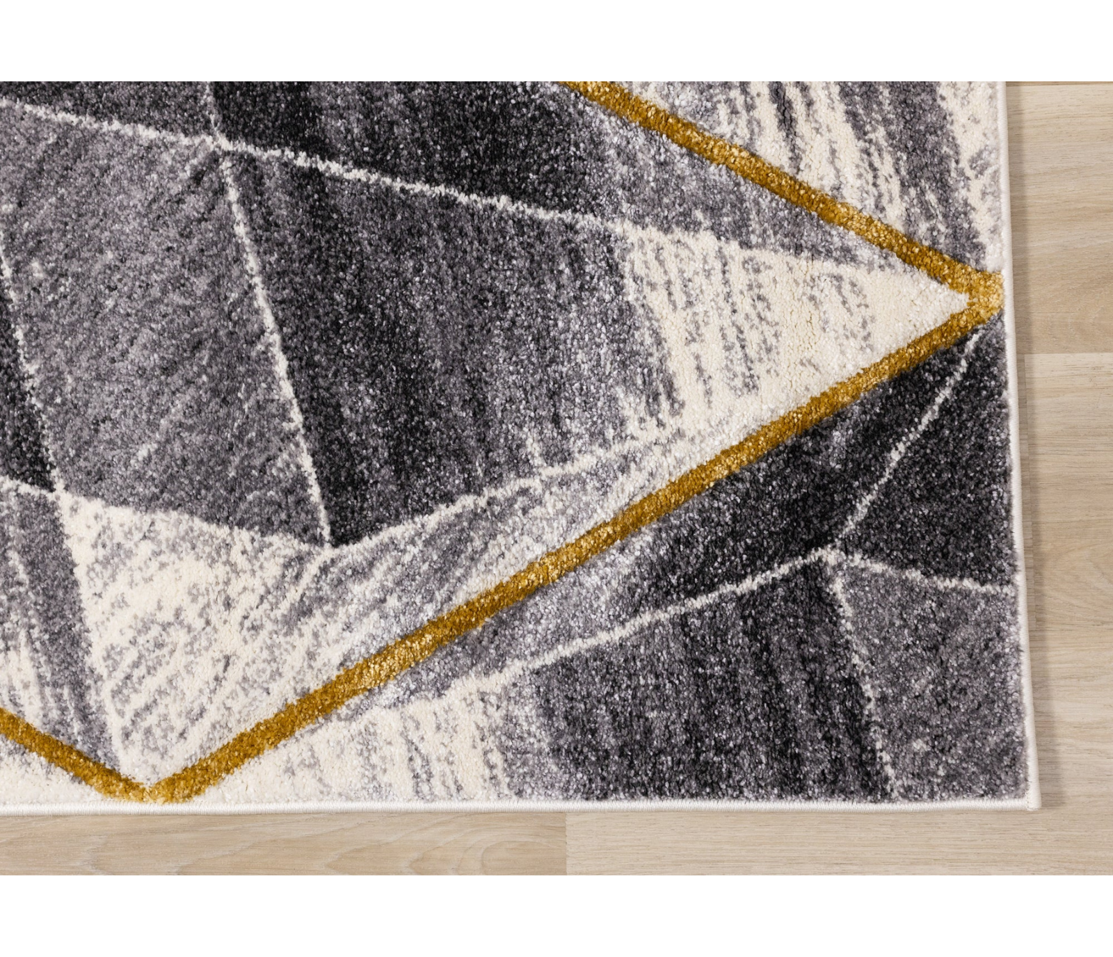 Soho - Area Rug - Grey / Gold