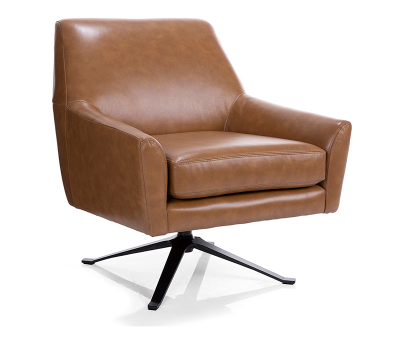 Stark Swivel Chair - Leather - Custom