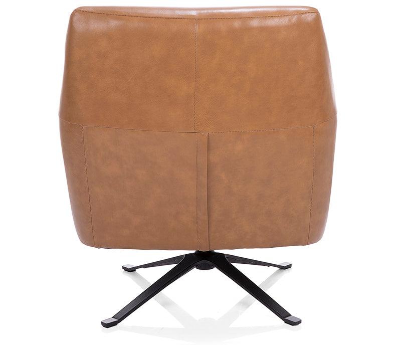 Stark Swivel Chair - Leather - Custom