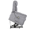 Stetson Power Lift Recliner - Chenille Grey Fabric