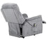 Stetson Power Lift Recliner - Chenille Grey Fabric