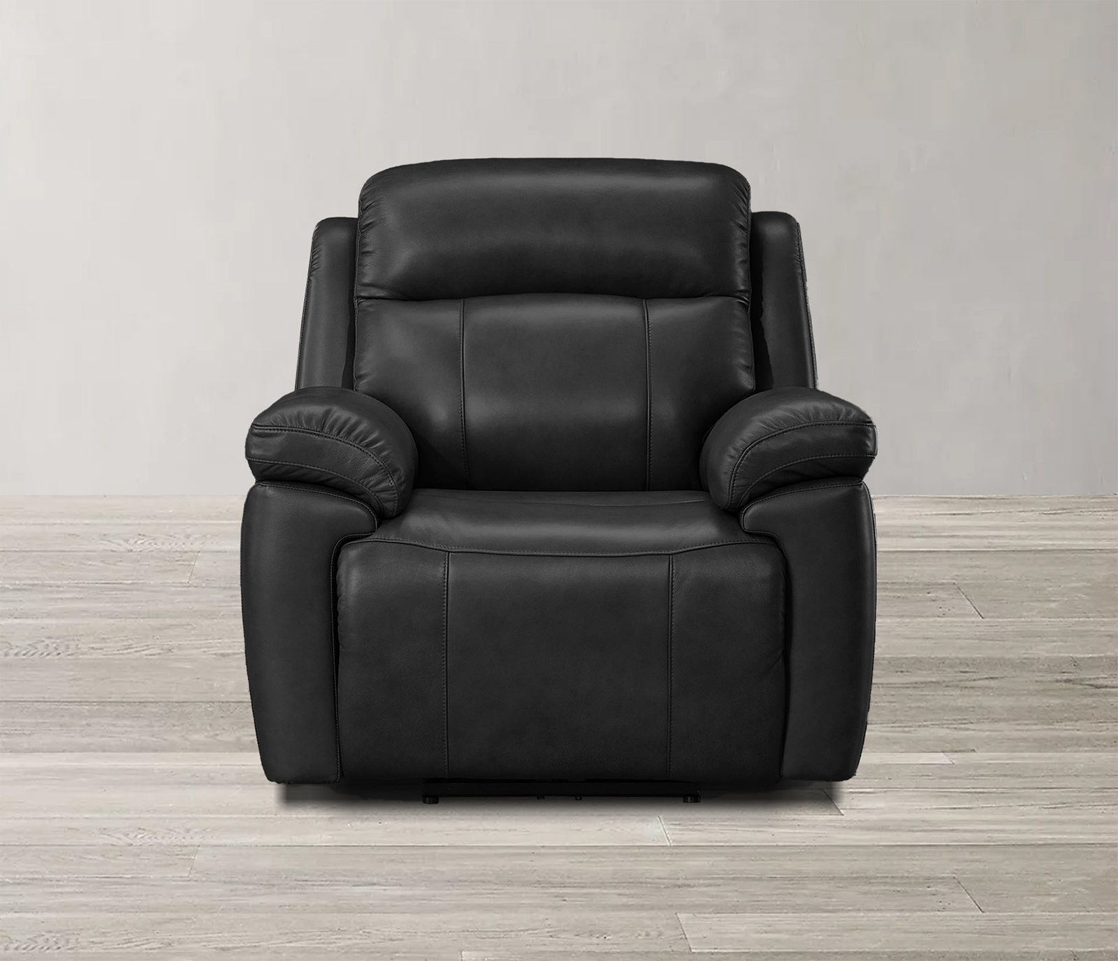Marvel Chair - Triple Power - Black Leather