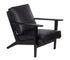 Sven Arm Chair - Black Leather