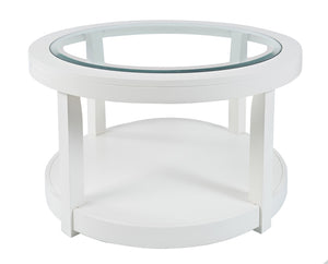 Urban Icon - Round Coffee Table - White