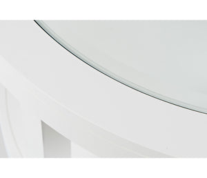 Urban Icon - Round Coffee Table - White