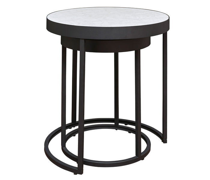 Windron 2 Pack Nesting End Table