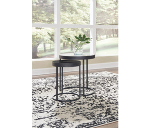 Windron 2 Pack Nesting End Table