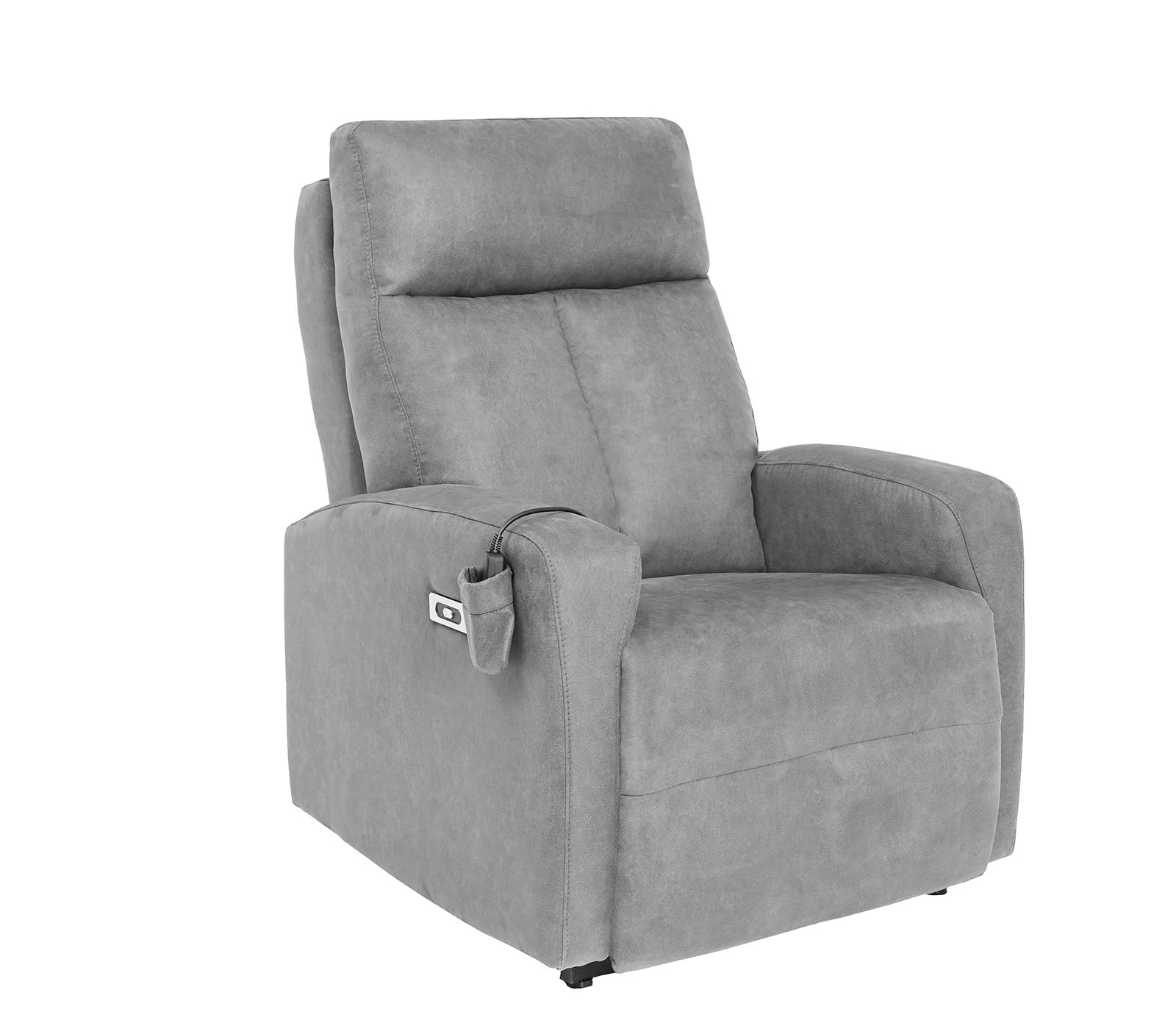 Xavier Power Lift Recliner - Slate Fabric