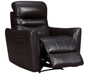 Zeus Chair - Power Reclining w/ Power Headrest - Dark Brown