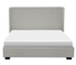 Abby Upholstered Bed - Dove Grey