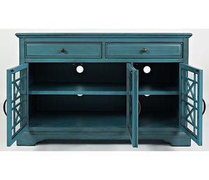 Craftsman 50" Accent Cabinet - Antique Blue