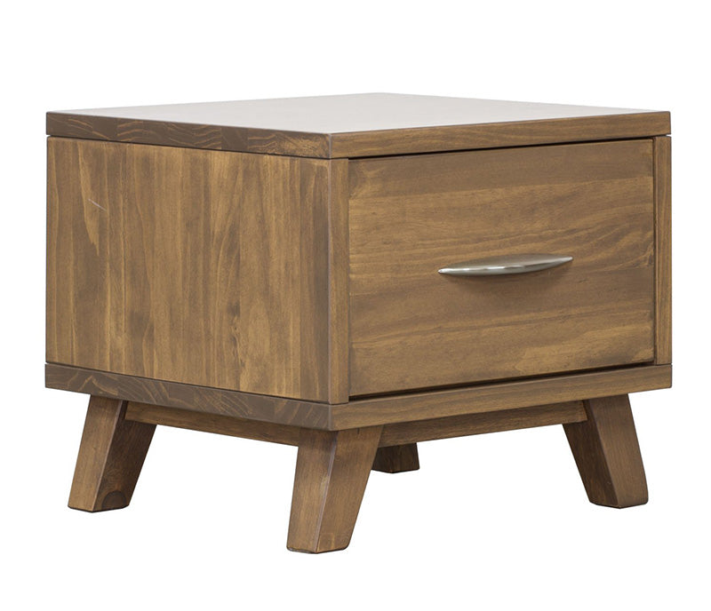 Brandon 1 Drawer Nightstand - Caramel