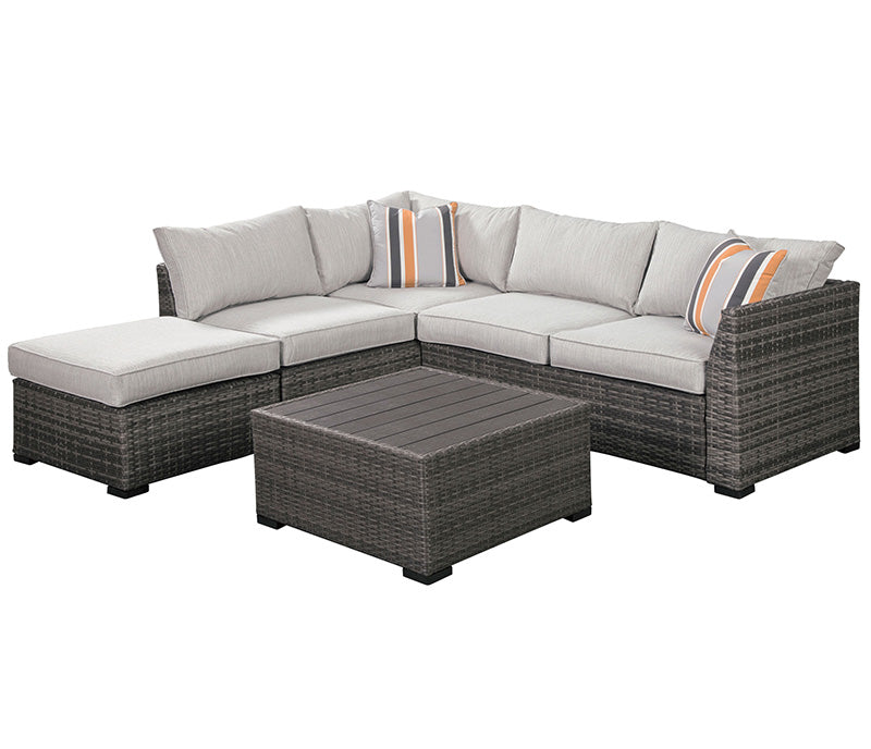 Cherry Point 4 Piece Sectional Set