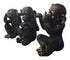 He did it, Chimps - Set of 3