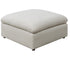 Cloud 9 - Ottoman - Ivory Fabric