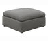 Cloud 9 - Ottoman - Grey Fabric