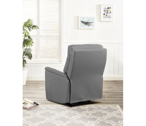 Carson Chair - Power Reclining w/ Power Headrest - Silver Grey