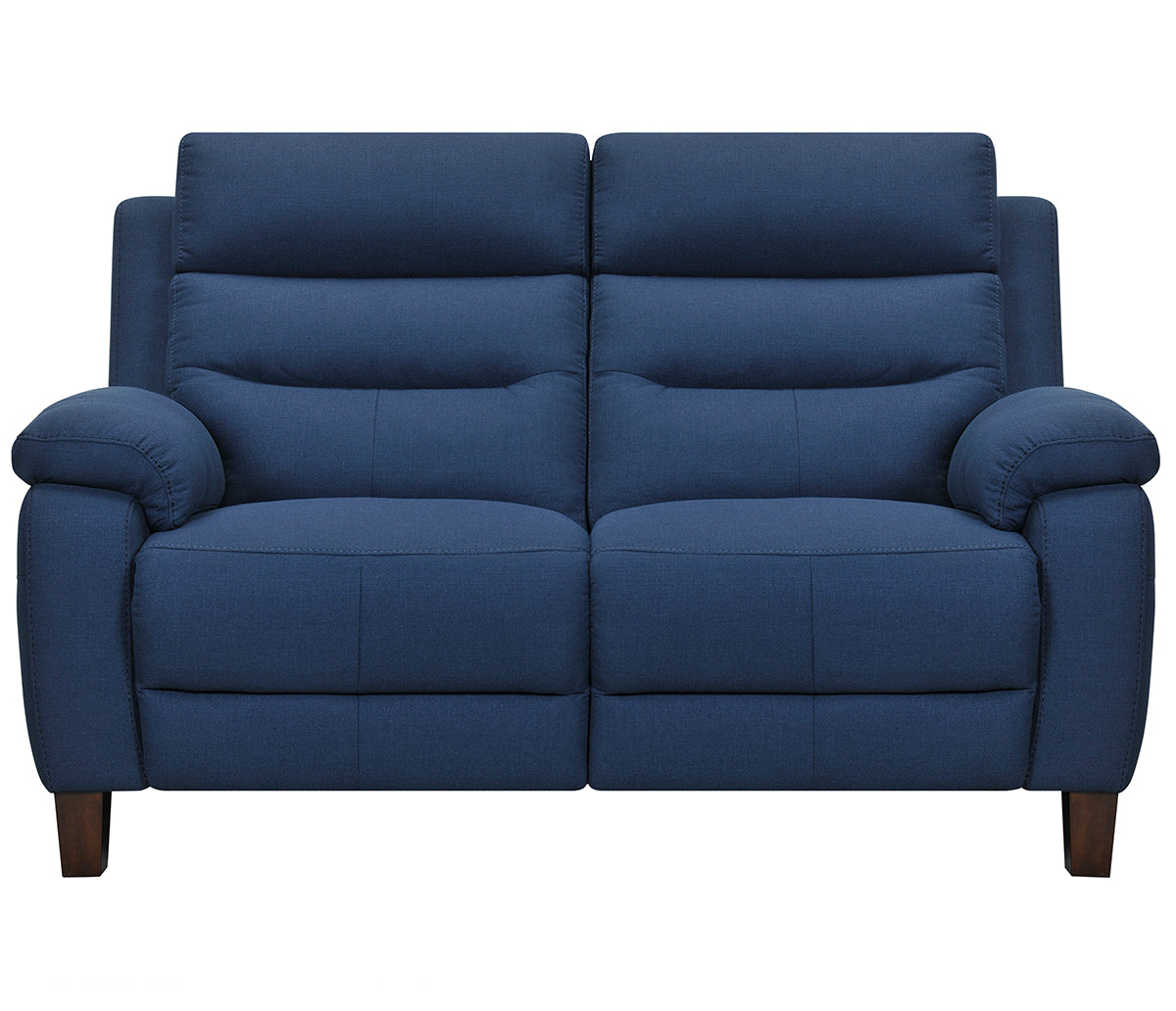 Crosby Loveseat - Power Reclining w/ Power Headrests - Blue Fabric